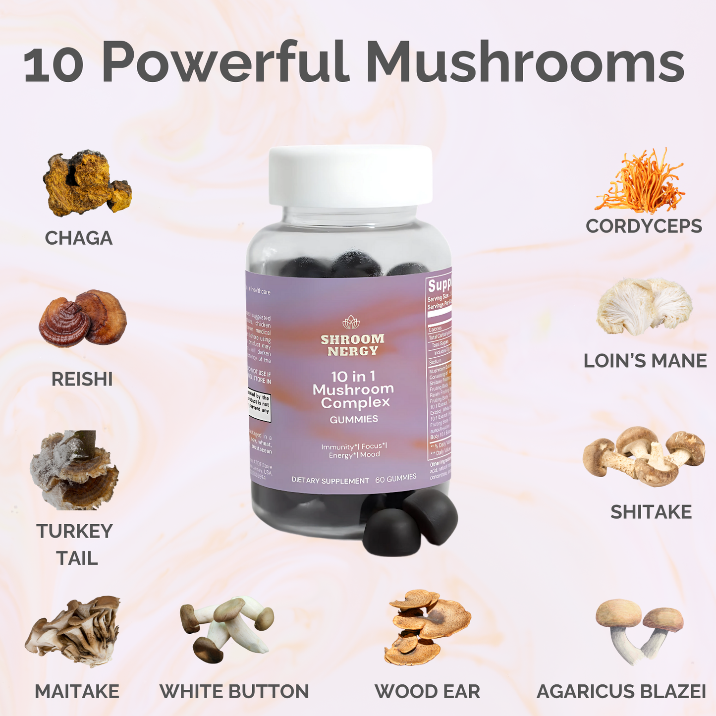 10 in 1 Mushroom Extract Complex