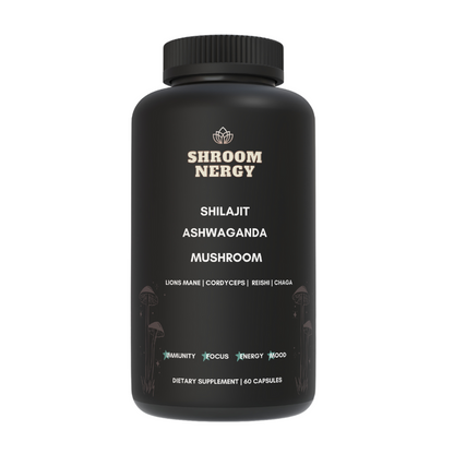 6 in 1 Ashwagandha Shilajit Mushroom Capsules