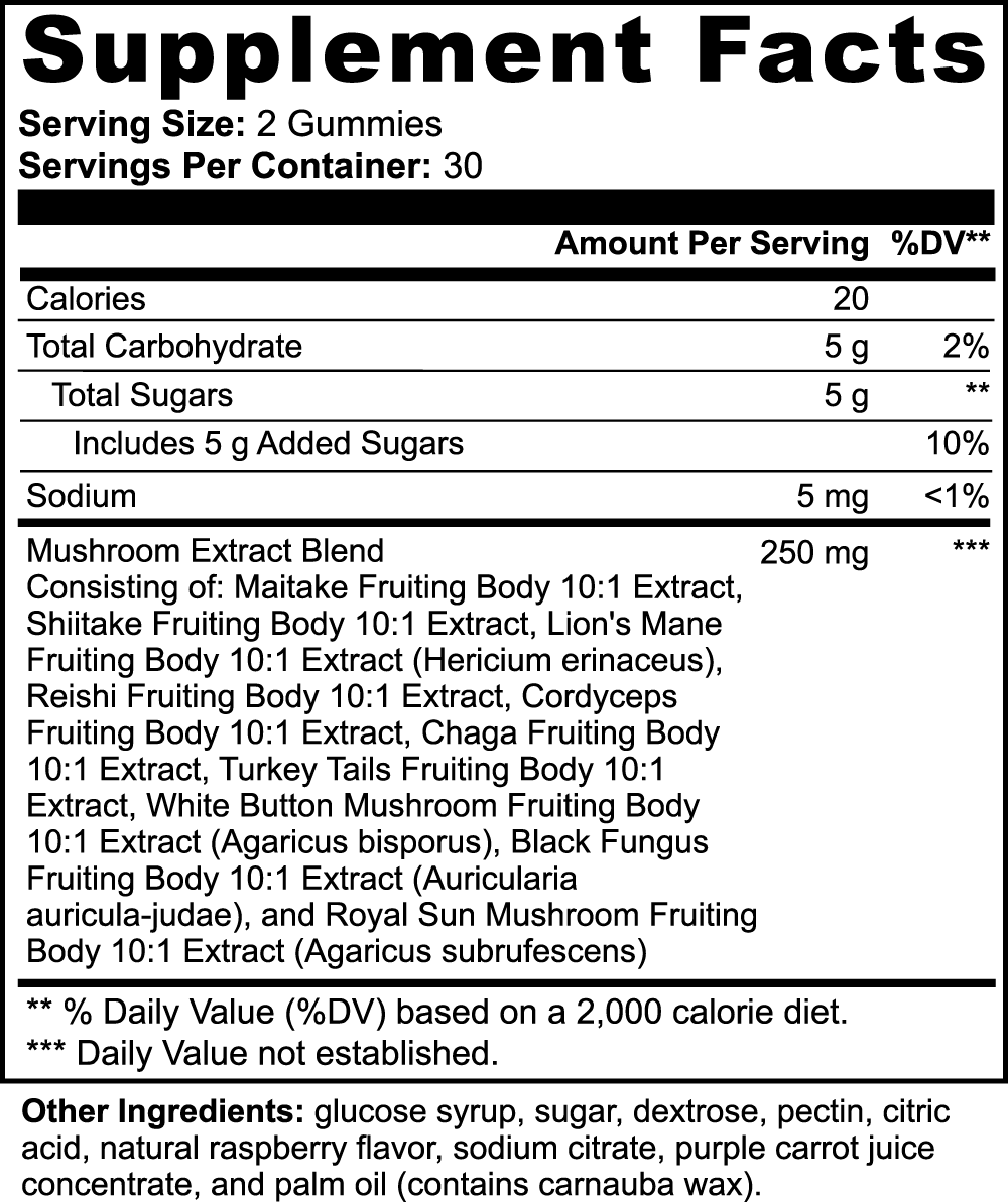 10 in 1 Mushroom Extract Complex