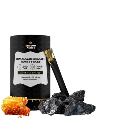 Shroomnergy - Shilajit Honey Sticks | Buy 1 Get 1 Free