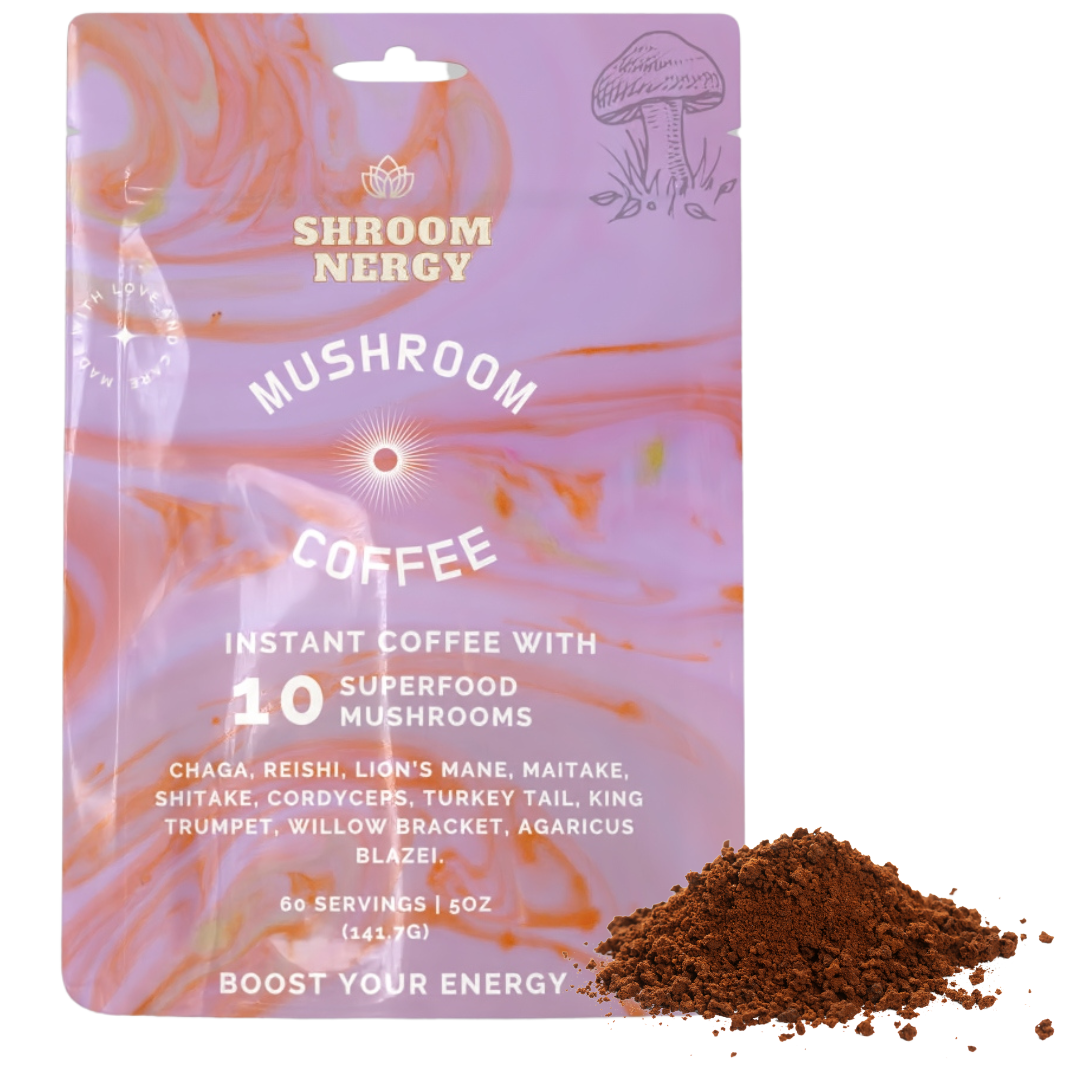 10 in 1 Mushroom Coffee - 60 Servings